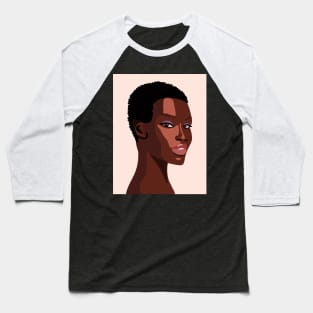 Black girl Baseball T-Shirt